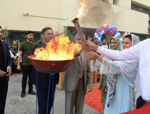 RCAHS inaugurated its annual sports week with a lively ceremony